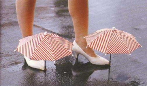 Обувки с чадърчета
